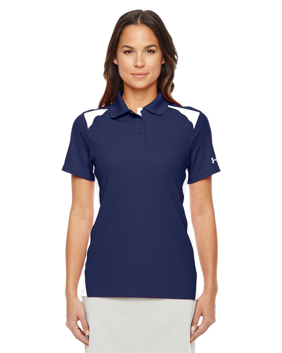LADIES UA TEAM COLORBLOCK POLO