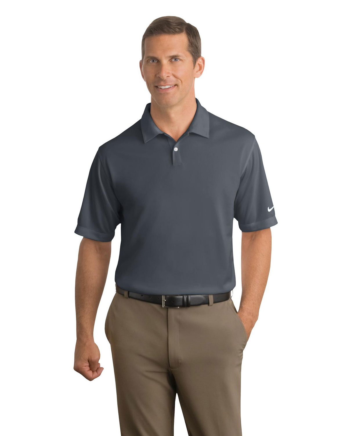 DRI-FIT PEBBLE TEXTURE POLOS