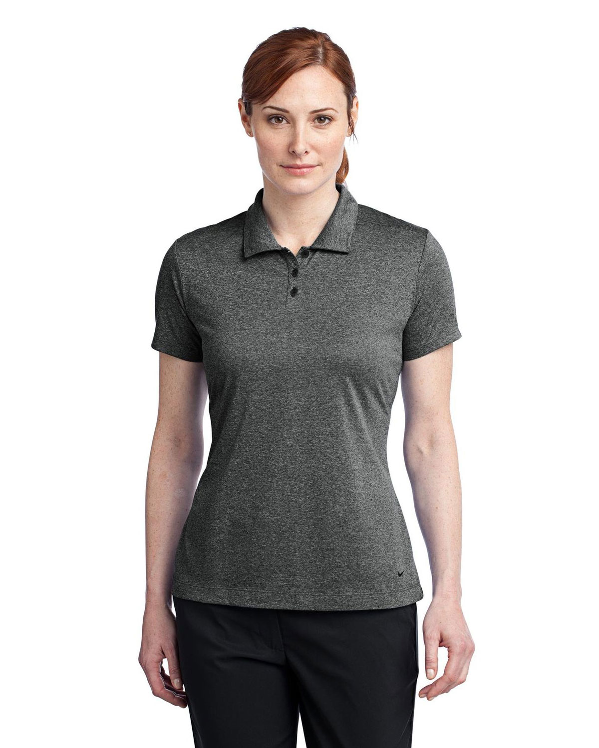 LADIES' DRI-FIT HEATHER POLOS